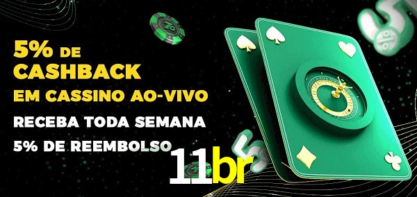 Promoções do cassino ao Vivo 11br